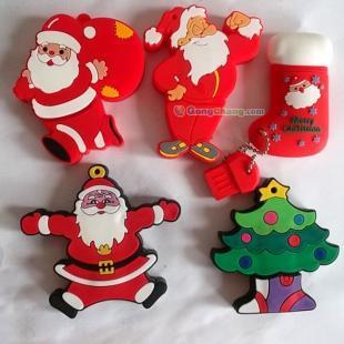 供应圣诞礼品U盘外壳 创意定制，点亮节日商机